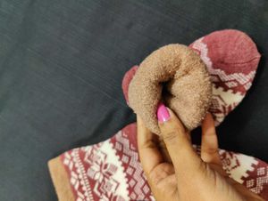 Winter Snowflake Socks