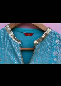 Elegant Blue Kurta