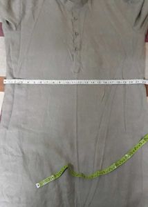 Men&#39;s Grey Kurta Set