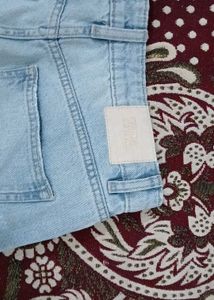 zara Wide Leg Denim Jeans