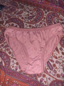 Pink Cotton Briefs