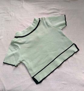 Mint Green Cropped Cardigan
