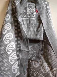 Mirror Work Cotton Suit