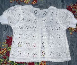 Casual Regular Sleeves Women White Top