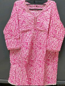 Floral Print Tunic Top
