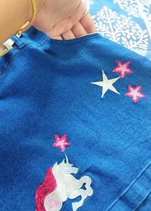 🦄Denim Frock