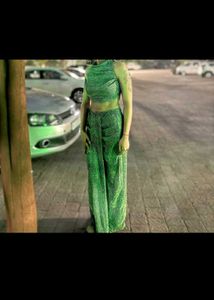 New Shimmer Backless Co-ord Set