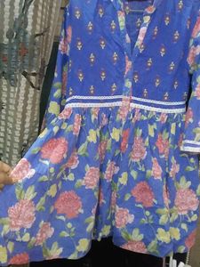 L Size Pure Cotton Short Kurta