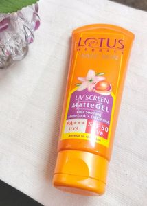 Lotus Herbals Gel Sunscreen