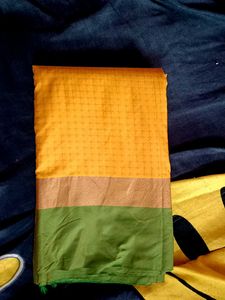 New Saree Unused Blouse Aatached