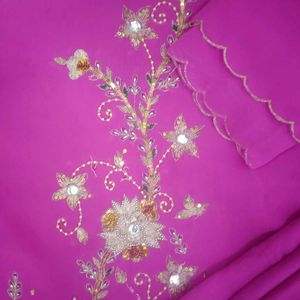 Pink Embellished Salwar Kameez Suit