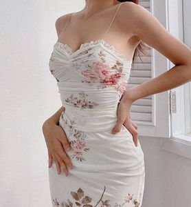 Floral Bodycon Midi Dress