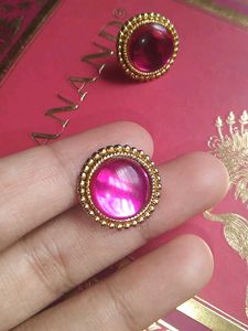 pink ethics earing