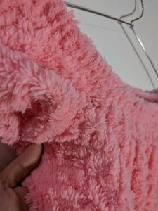 Pink Fuzzy Lounge Set