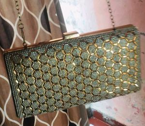 Sparkling Gold Clutch