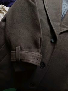 Charcoal Grey Long Oversized Coat