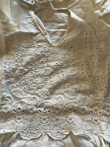 Woman’s Western Wear Cotton Schiffley Summer Top