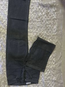 Dark Gray Denim Jeans