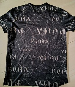 Puma Men Ignite Graphic Printed Round Neck T-Shirt
