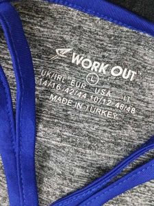 (1100)Colorful Sports Bra
