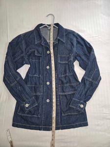 Denim Jacket with Pockets bust 36_38