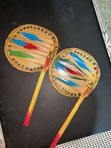Handmade Bamboo Fans (Set of 3)