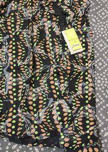 Patterned Button-Down Shirt