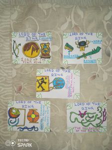 LORD OF THE RING. VIP CARDS.