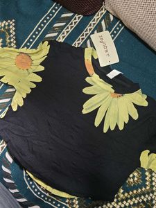 Daisy Print Top