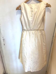 Beautiful Cream Wrap Dress