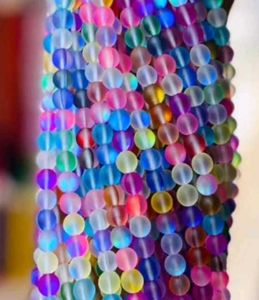 Rainbow Aura Bead Bracelet