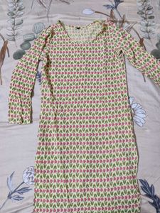 Tulips Print Kurti