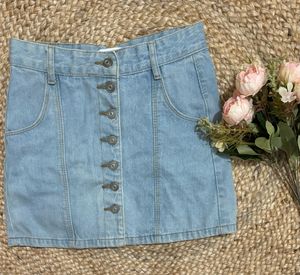 Cute Denim Skirt