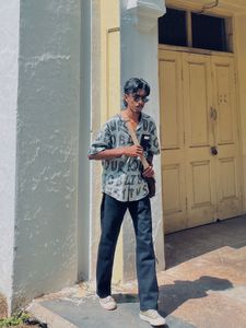 Loos fit / Oversized Five Sleeve Shirt For Men&wom