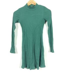 SHEIN Green Bodycon Winter Dress