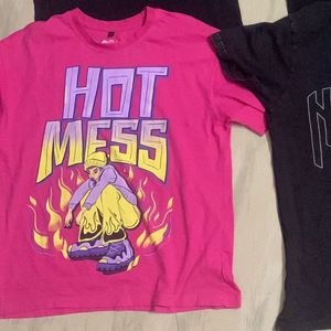 Hot Mess Oversized Graphic Tee