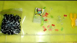 3 Triple Combo Of Kitchen Set, Blocks &amp; Loom Bands