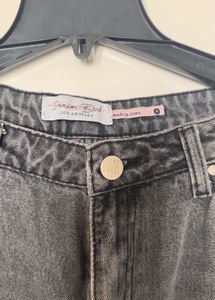 Distressed Gray Jeans