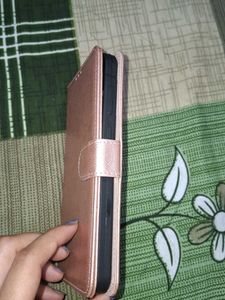Rose Gold Flip Cover For Samsung A35