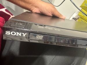 sony dvd player unused only outer box damaged