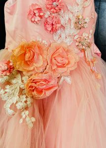 Mark And Mia Pink Girls Gown