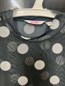Lifestyle Sexy black sheer party top on sale!!
