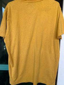 Casual Yellow Tshirt