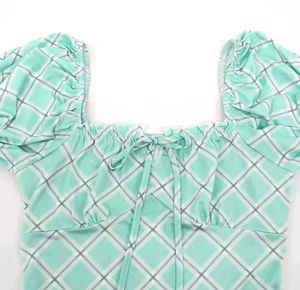 brand new (newme) Mint Checkered Mini dress