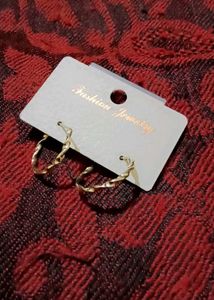 Twisted Hoop Earrings