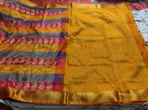 Bridal korvai kanchipuram Silk Saree