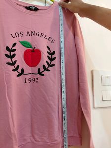 Max Pink Sweatshirt Size L