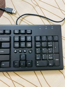 HP Standard Black USB Keyboard