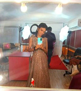 Sparkly Blush Formal Gown