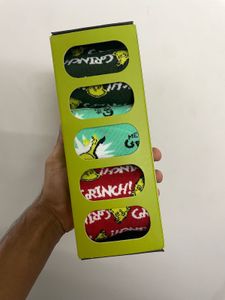 Grinch Socks - Fun Holiday Trio Sock